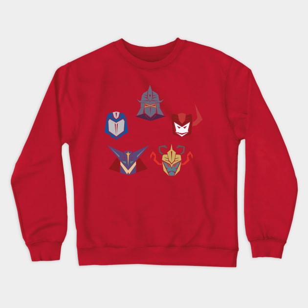 Villains Crewneck Sweatshirt by ZombieMedia